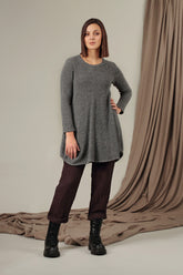 Loose Cosy Grey Wool Sweater 7