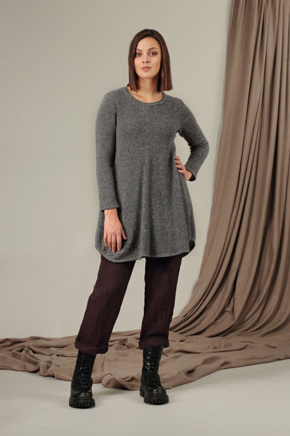 Loose Cosy Grey Wool Sweater 7