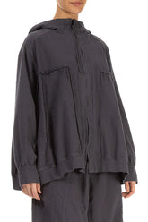 Loose Graphite Cotton Jacket 3