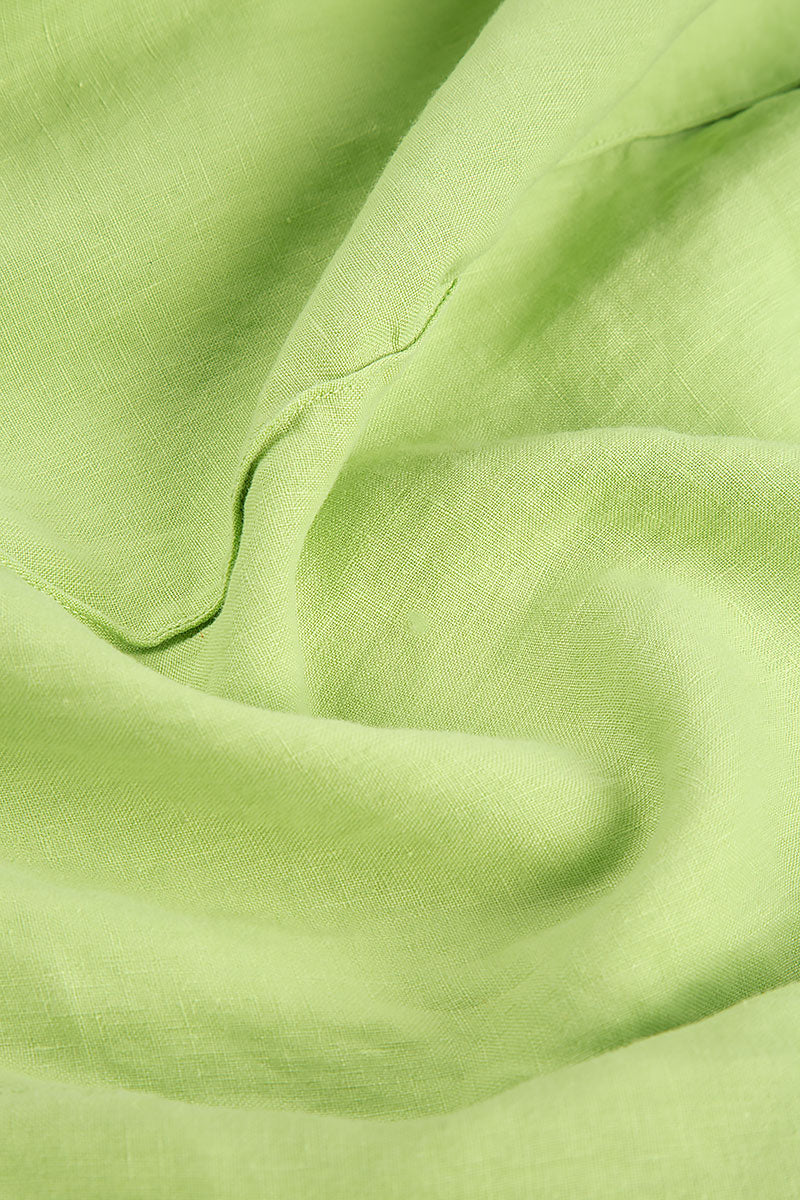 Loose Lime Linen Jacket 5
