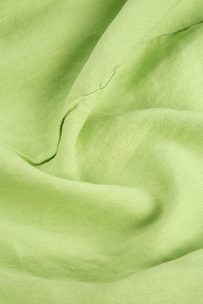 Loose Lime Linen Jacket 5