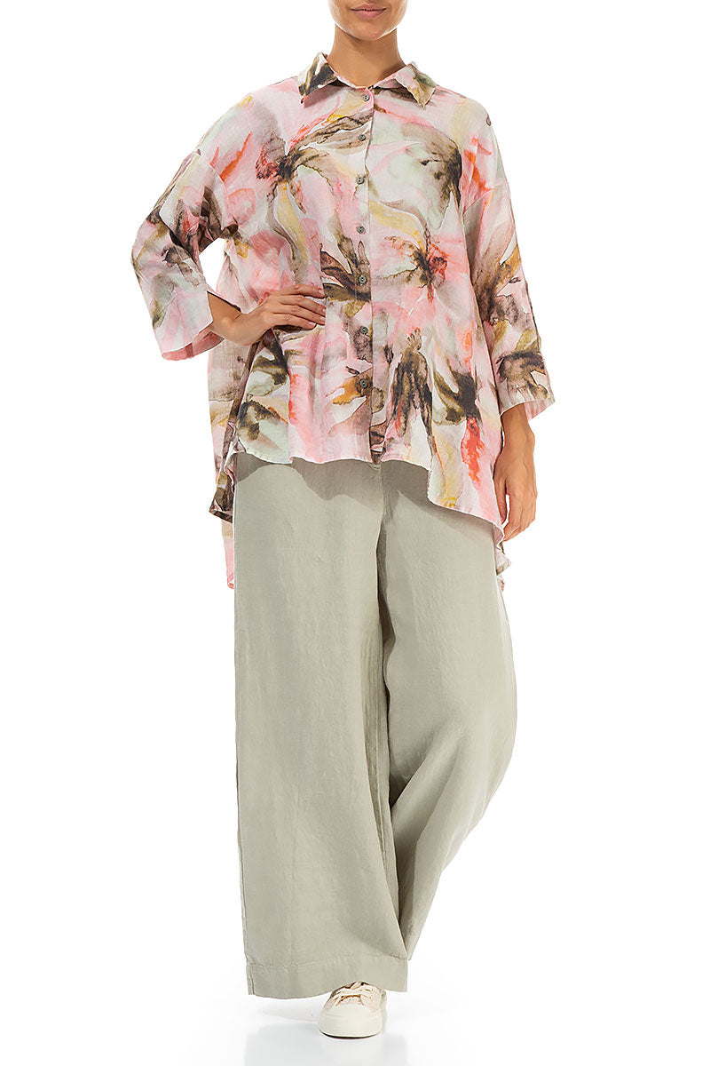 Loose Oasis Linen Shirt 4