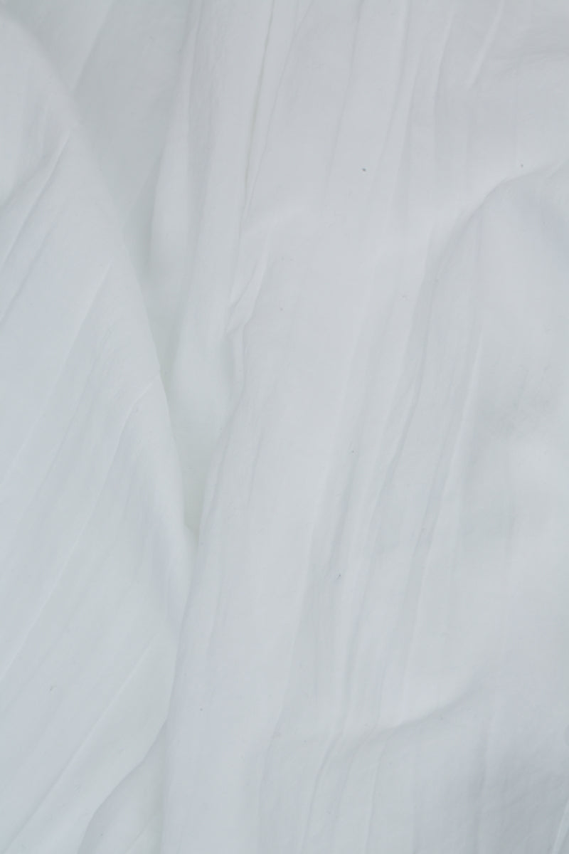 Loose White Cotton Shirt