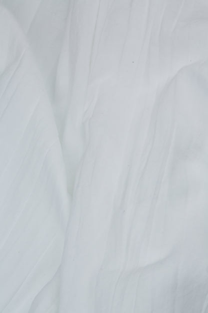 Loose White Cotton Shirt