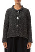 Mélange Grey Alpaca Wool Cardigan 1