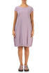 Midi Lilac Linen Dress 1