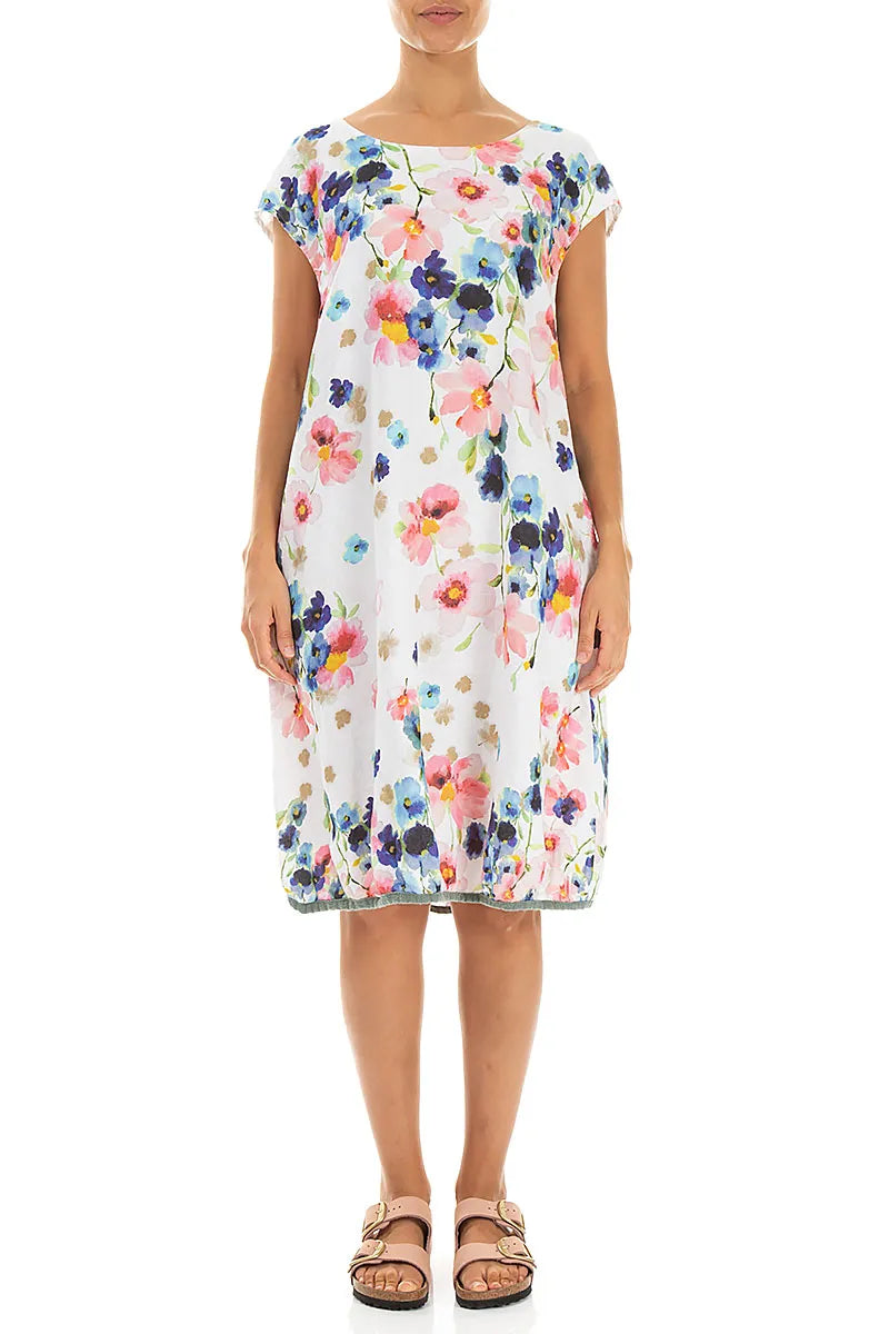 Robe midi en lin Primrose