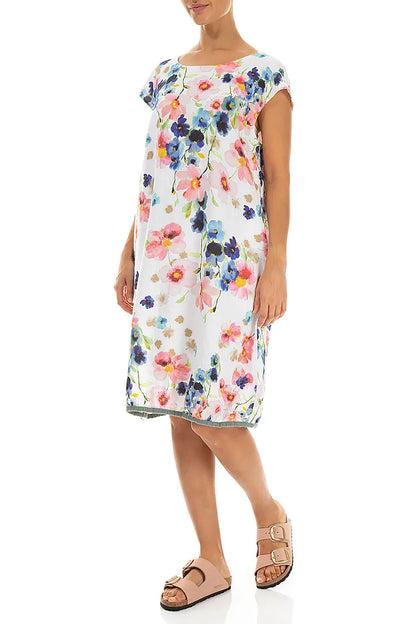 Robe midi en lin Primrose