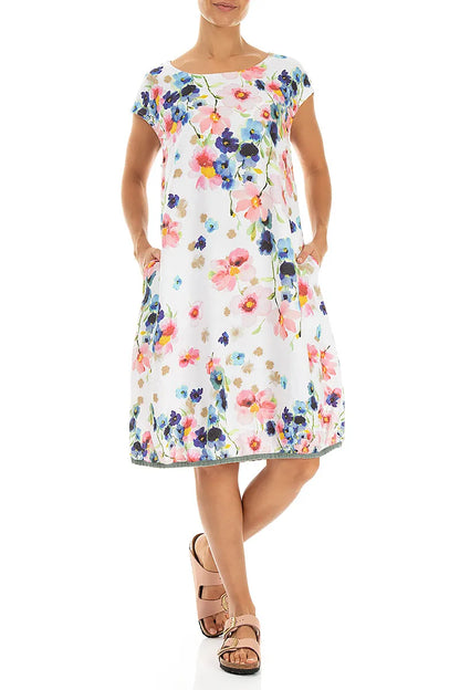 Robe midi en lin Primrose