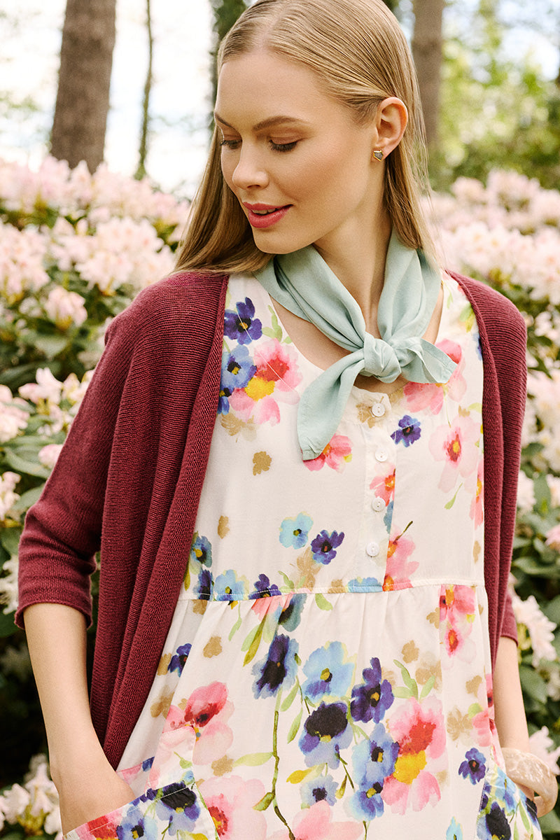 Mint Pure Silk Square Scarf 5