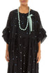 Mint Silk Fine Bead Necklace 1