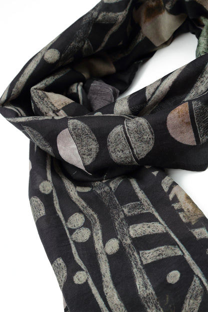 Moonlight Silk Cotton Scarf 4
