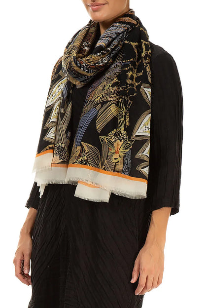 Mystical Cashmere Silk Scarf