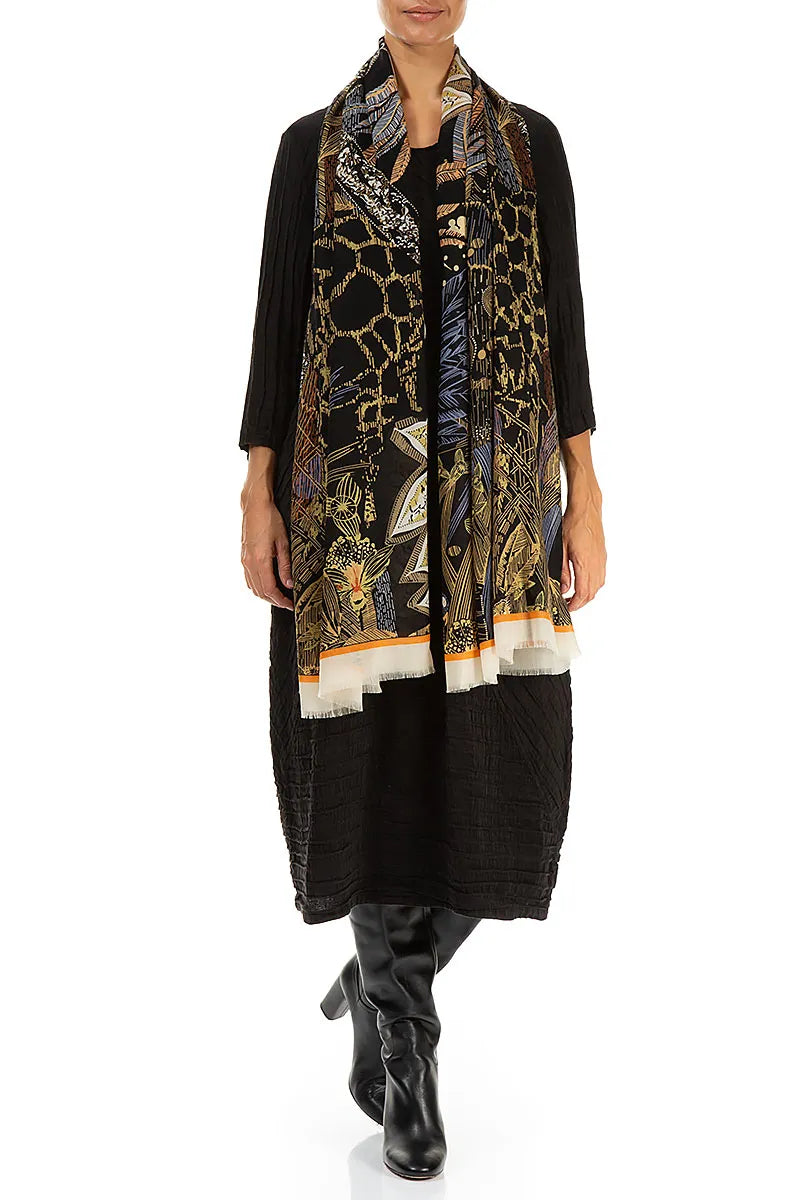 Mystical Cashmere Silk Scarf