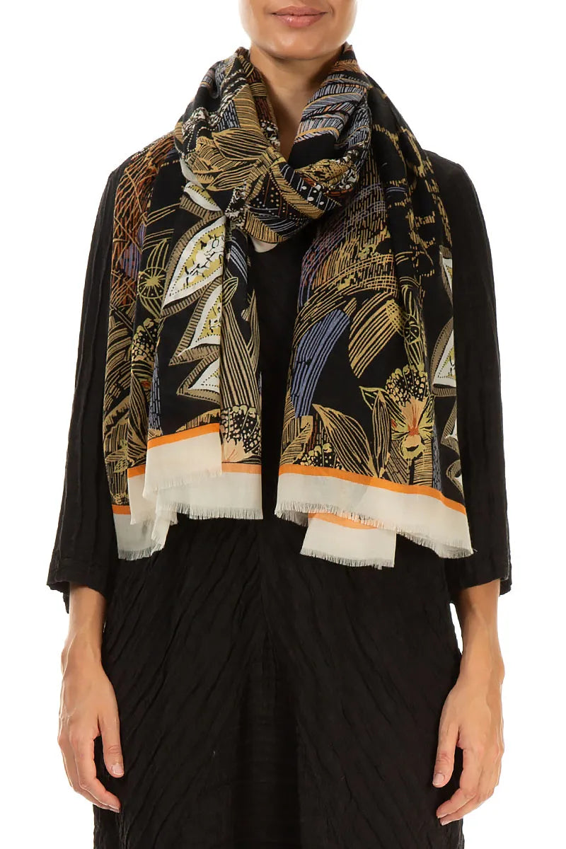 Mystical Cashmere Silk Scarf