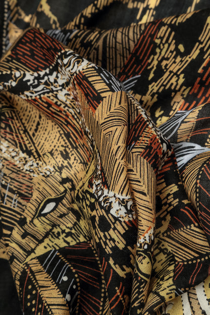 Mystical Cashmere Silk Scarf 7