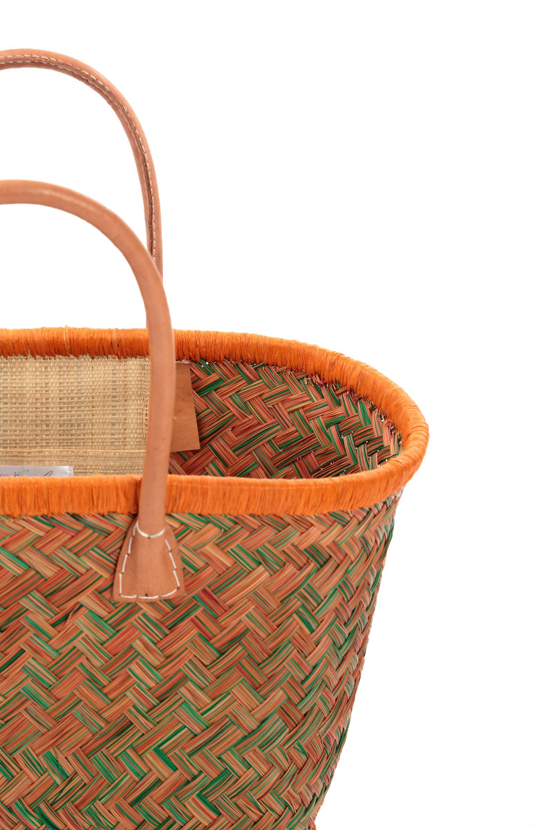 Natural Mini Amber French Market Basket 2