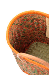 Natural Mini Amber French Market Basket 3