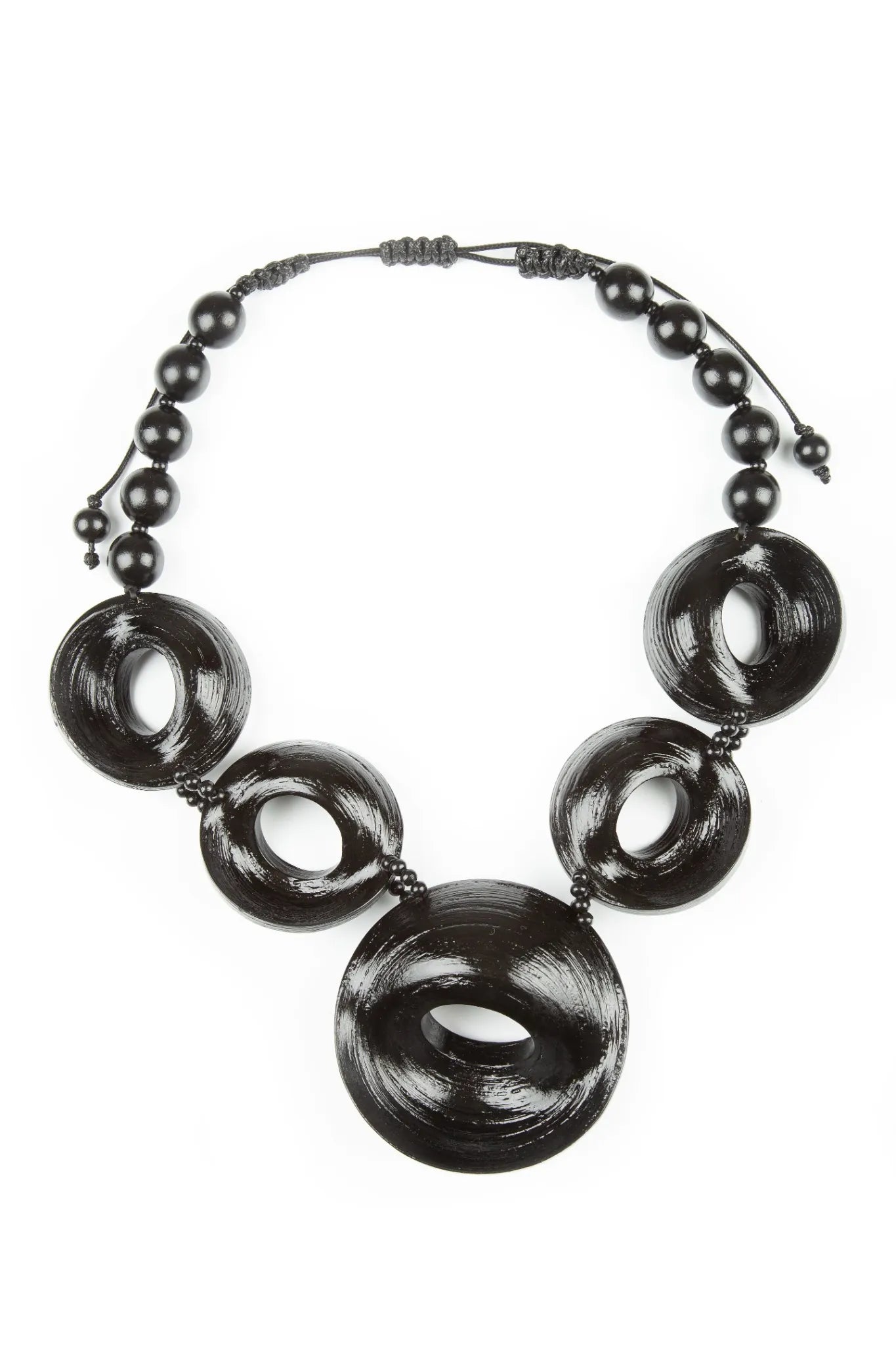 Noir Drift Bamboo Necklace 1