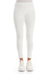 Off White Cotton Leggings 1