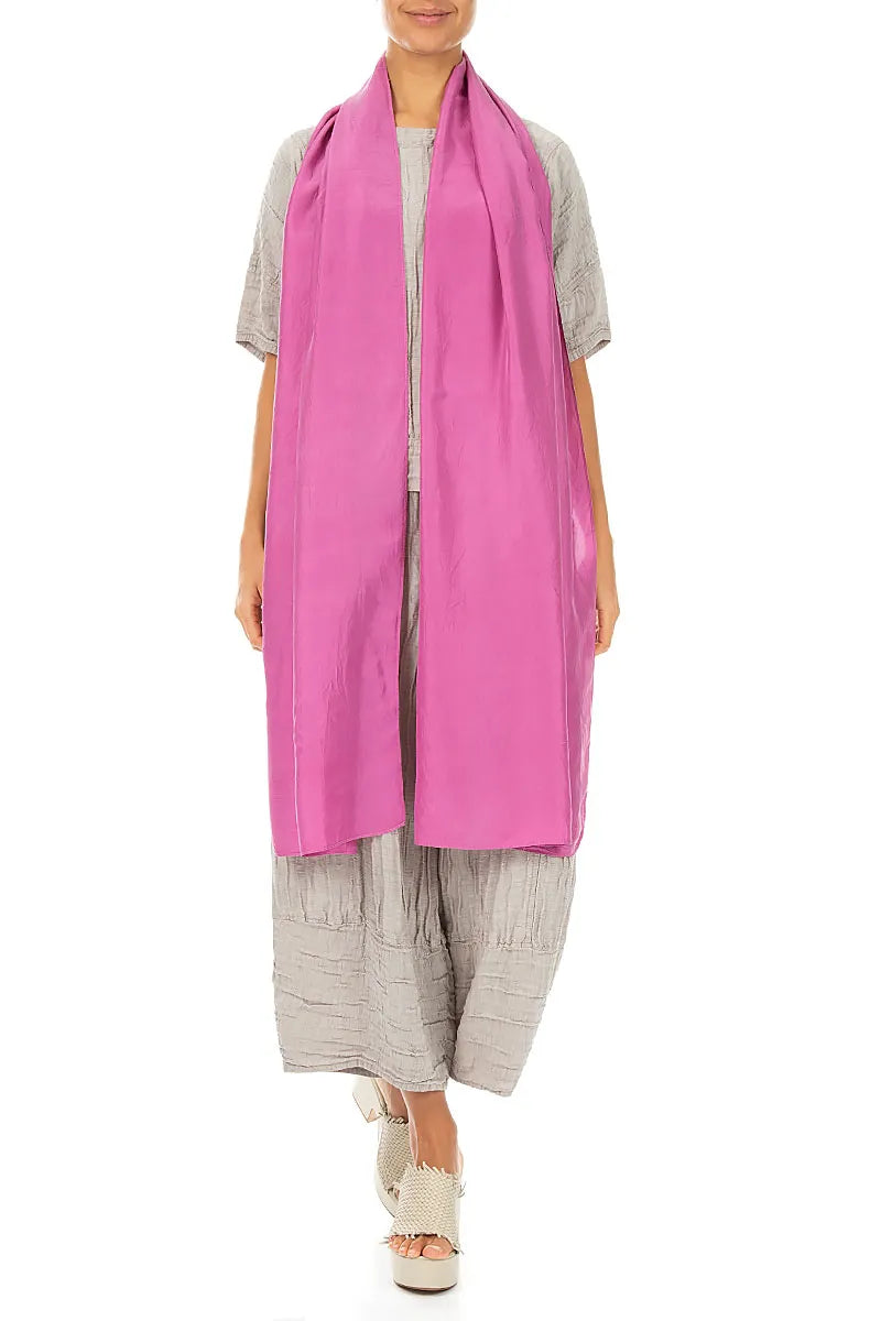 Wild Berry Pure Silk Scarf 2