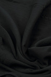 Patch Décor Black Silk Cotton Blouse 5