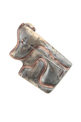 Paw Metal Brooch 3
