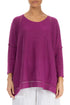 Pinhole Lines Décor Orchid Linen Jumper 1