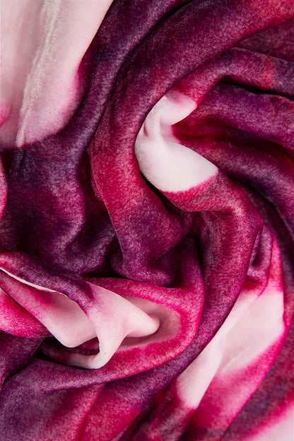 Pink Dream Silk Velvet Scarf 4