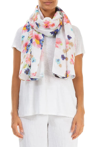 Primrose Linen Scarf
