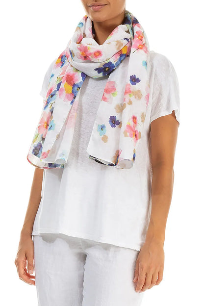 Primrose Linen Scarf