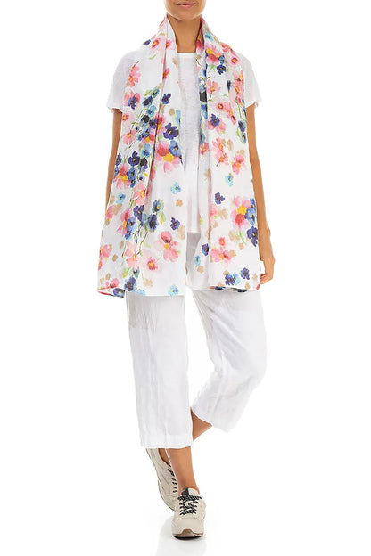 Primrose Linen Scarf