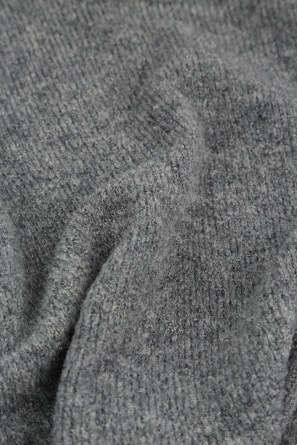 Loose Cosy Grey Wool Sweater 6