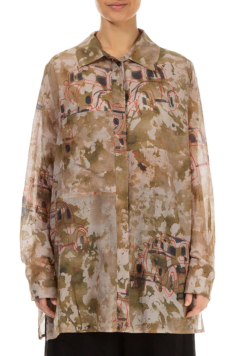 Retro Silk Cotton Shirt