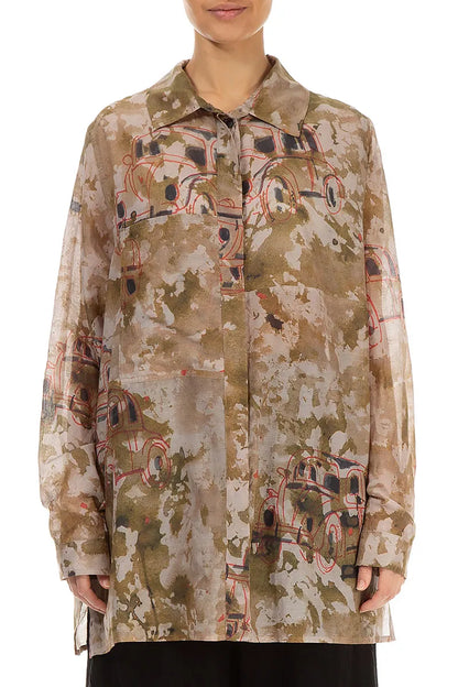 Retro Silk Cotton Shirt