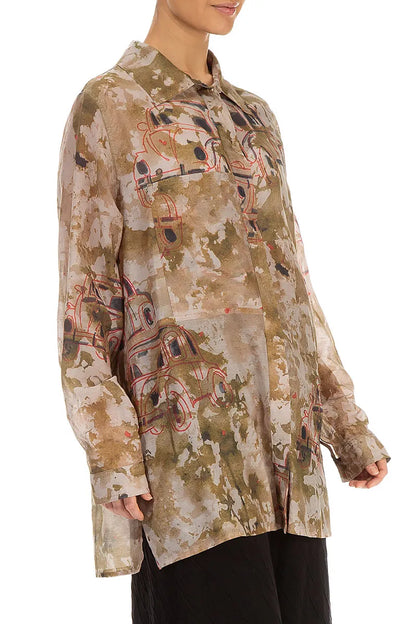 Retro Silk Cotton Shirt