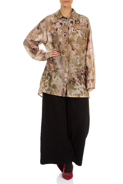 Retro Silk Cotton Shirt