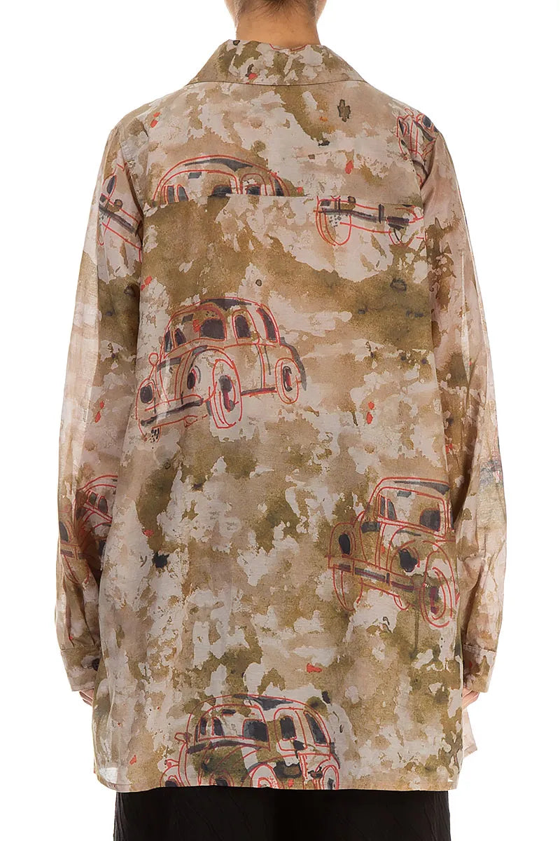 Retro Silk Cotton Shirt