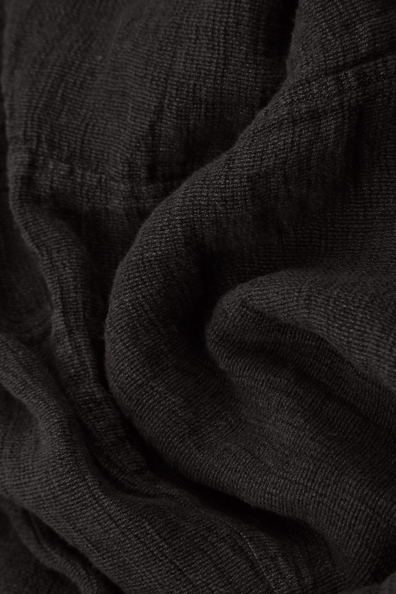 Roll Up Forest Brown Mélange Linen Trousers 4