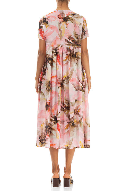oasis silk dress Oasis Women's Satin Tie Shoulder Midi Bridesmaid Dress in Terracotta