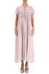 Romantic Powder Pink Silk Bamboo Dress 1