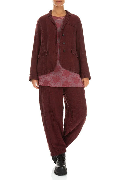 Ruby Floral Cotton Lace Blouse