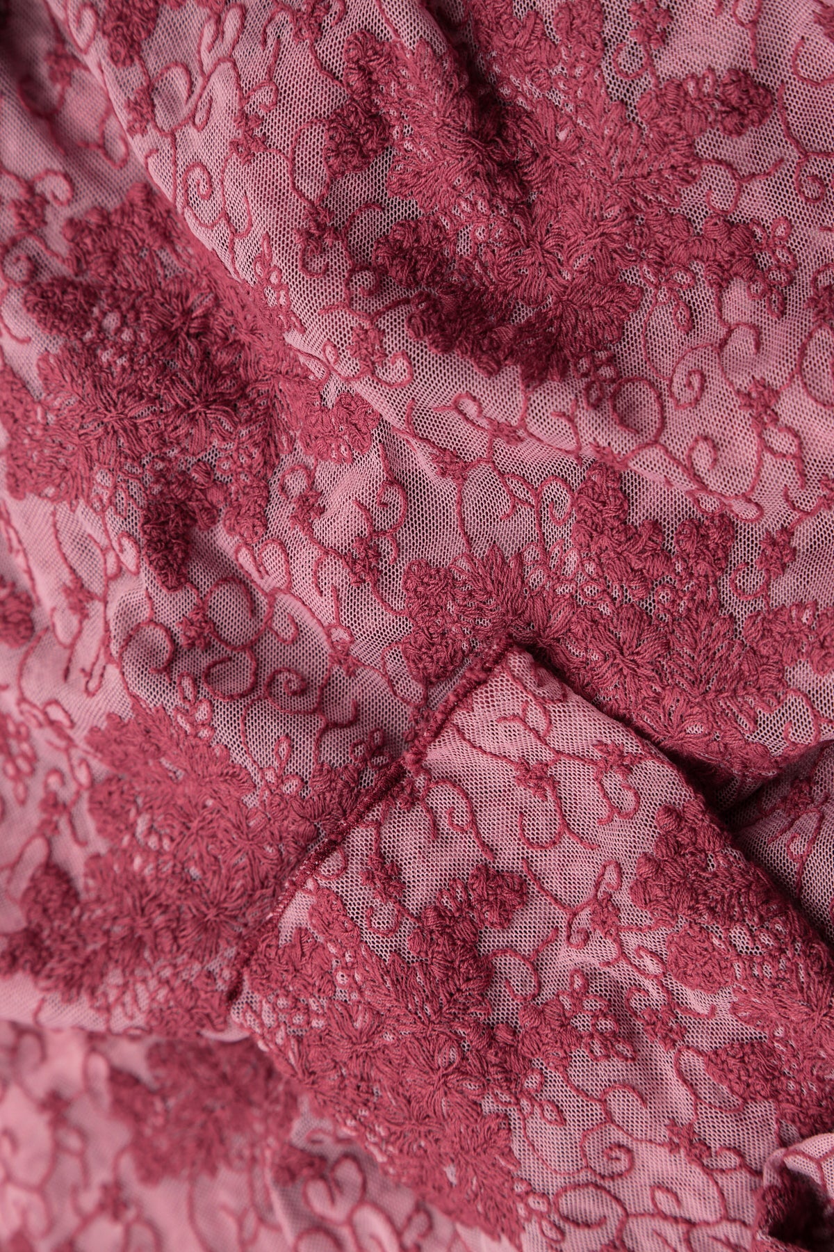 Ruby Floral Cotton Lace Blouse