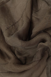 Ruffled Silver Sage Silk Chiffon Skirt 5