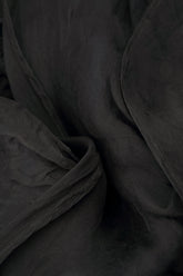 Short Black Silk Chiffon Jacket 5