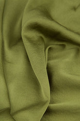 Sleeveless Olive Silk Top 5