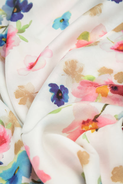Flowy Primrose Silk Bamboo Tunic