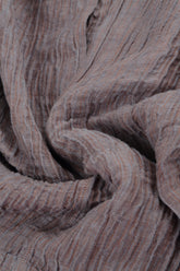 Romantic Crinkled Truffle Silk Dress 5