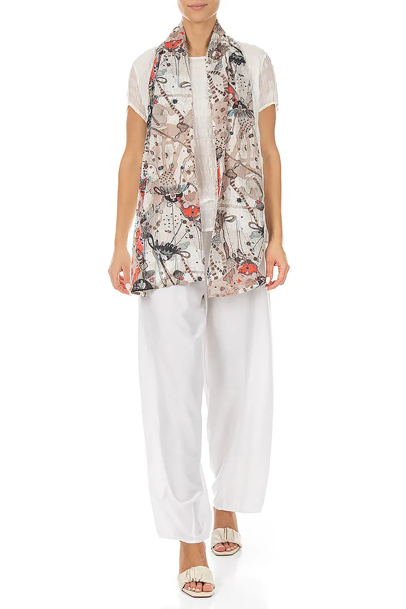 Savannah Schal aus Texturseide