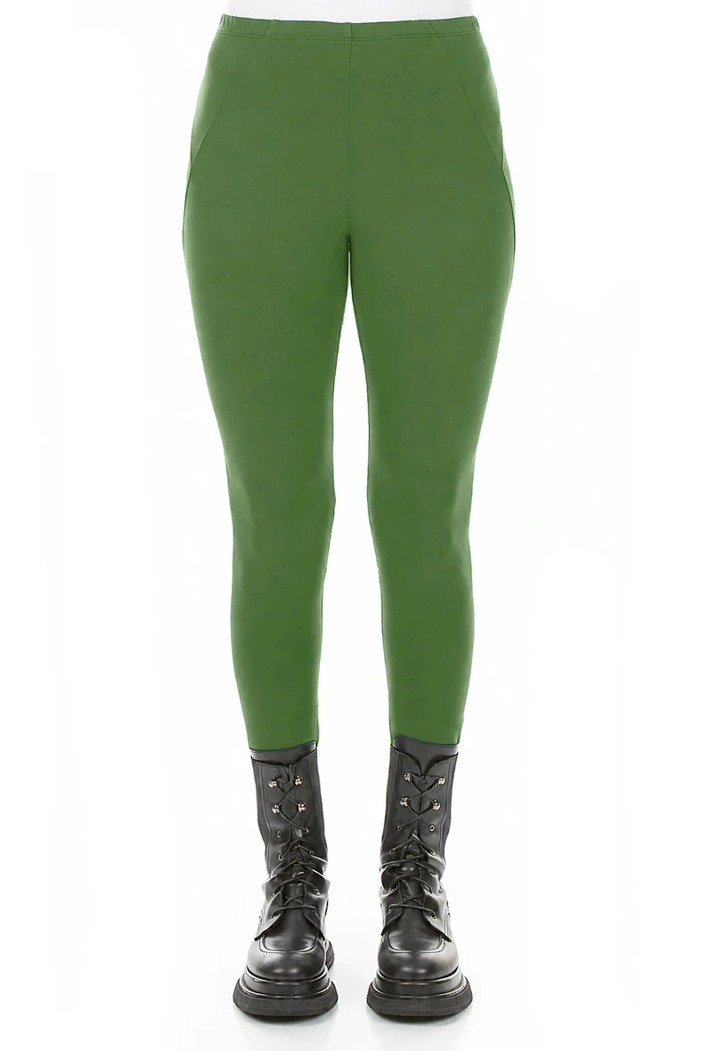 Vert trèfle Coton Leggings